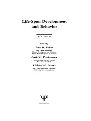 cover image of Life-Span Development and Behavior